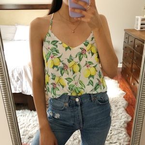 🍋 Light Lemon Dressy Tank Top